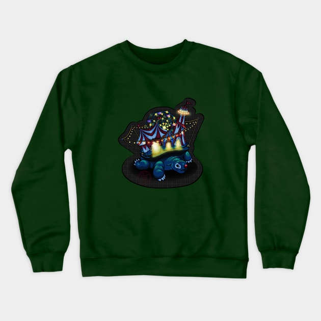 clown turtle Crewneck Sweatshirt by KirmiziKoi